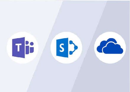 Aplicación abierta durante el Curso de Teams, OneDrive y SharePoint